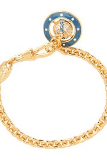 Vivienne Westwood Tiny Pave 3d Orb Bracelet - Lyst