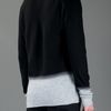 Ann Demeulemeester Gradient Sweater in Black for Men - Lyst