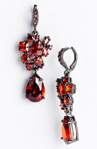 Givenchy Petal Drop Earrings - Lyst
