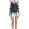 Matthew Williamson Sunburst Ink Tailoring Nehru Shirt in Blue (ink) - Lyst
