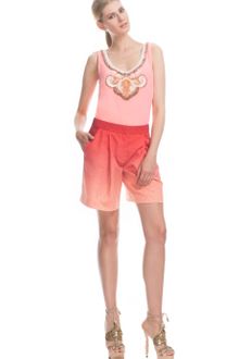Matthew Williamson Dip Dyed Leopard Weave Pyjama Shorts - Lyst