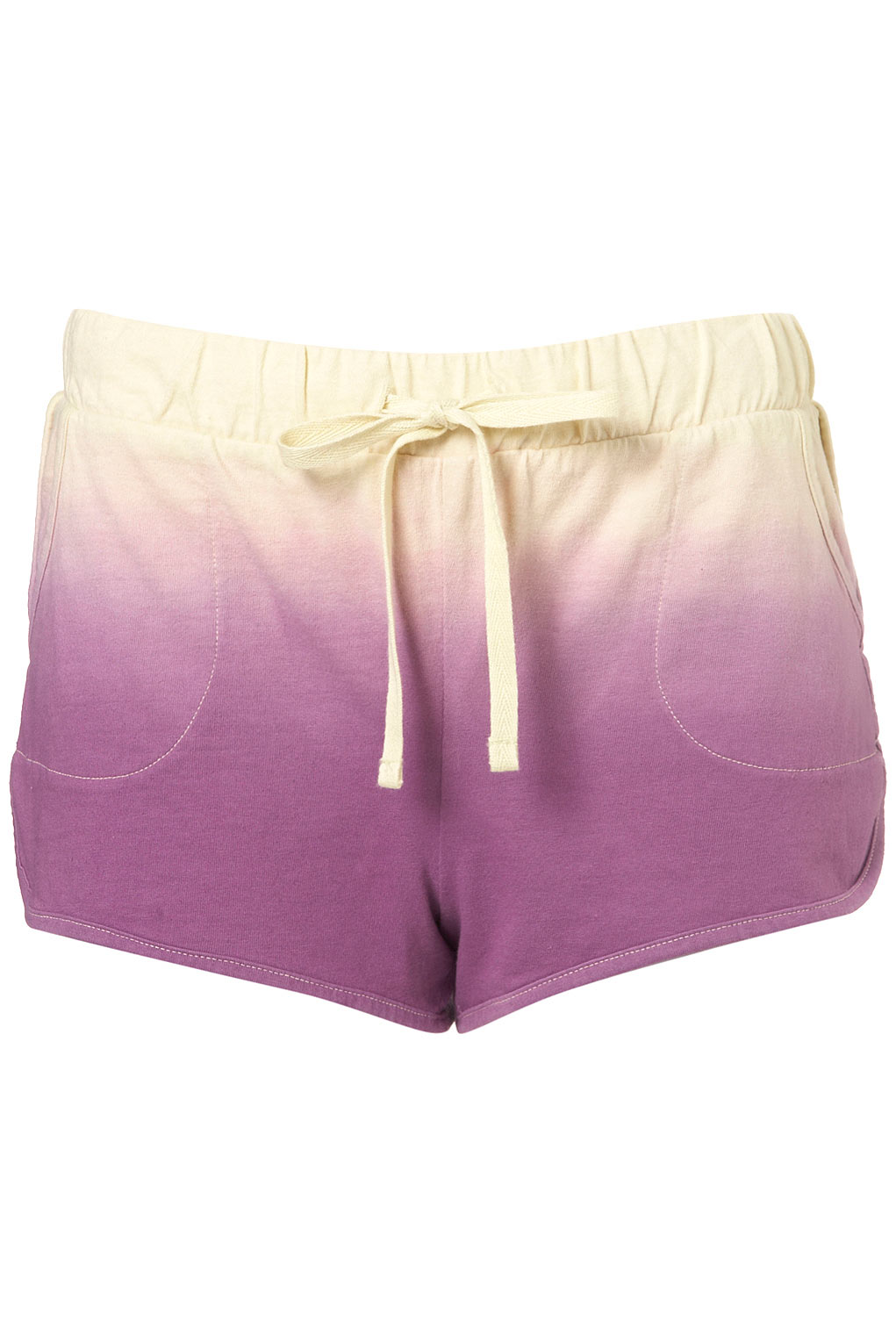 lilac jogger shorts