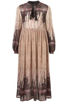 Topshop Meadow Print Tassel Midi Dress - Lyst