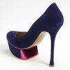 Nicholas Kirkwood Platform Pump in Blue (navy/ fuchsia) - Lyst