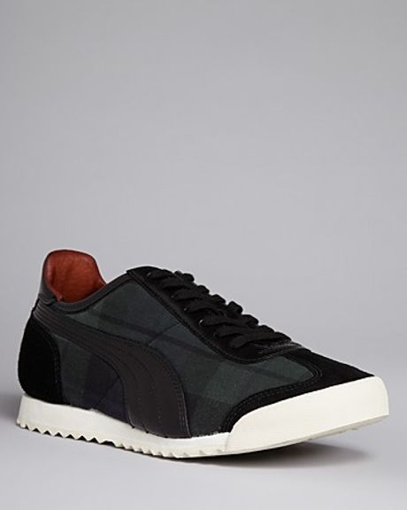 puma plaid shoes