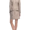 Ferragamo Ss Cropped Corda Jacket in Beige (corda) - Lyst