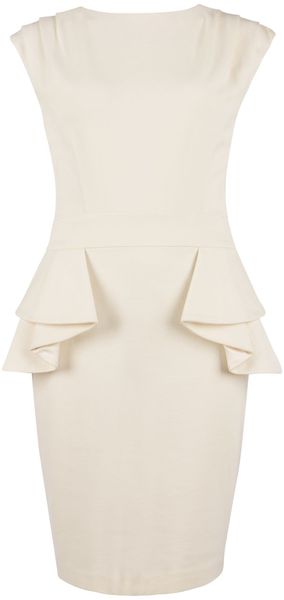 Ted Baker Judia Peplum Dress - Lyst