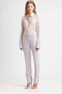 The Row Silk Carlton Top - Lyst