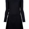 Victoria Beckham Rear Zip Dress in Black - Lyst