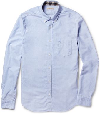 Burberry Brit Button Down Collar Cotton Oxford Shirt - Lyst
