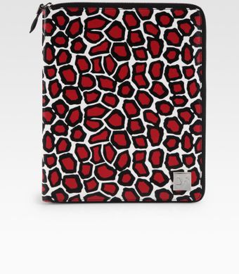 Ipad Cover Tory Burch on Diane Von Furstenberg Printed Leather Cover For Ipad Lyst