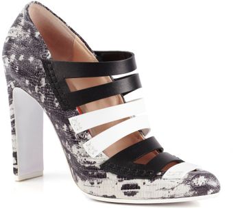 Kenzo Ss White Aisha Zebra Pump - Lyst