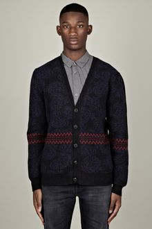 Marc Jacobs Marc Jacobs Mens Paisley Knit Cardigan - Lyst