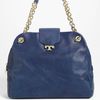 Tory Burch Megan Satchel in Blue (parisian blue) - Lyst