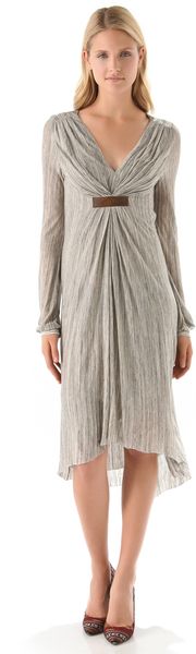 Twelfth Street by Cynthia Vincent Gathered Empire Dress - Lyst