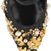 Dolce & Gabbana Embellished Brocade Mary Jane Pumps in Black - Lyst