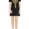 Dolce & Gabbana Embroidered Lace Dress in Black - Lyst