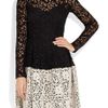 Dolce & Gabbana Laceeffect Macramé Woolblend Dress in Black - Lyst