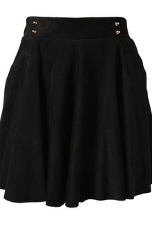 Felder Felder Suede Skater Skirt - Lyst