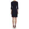 J. Mendel Vneck Dress in Black (navy) - Lyst