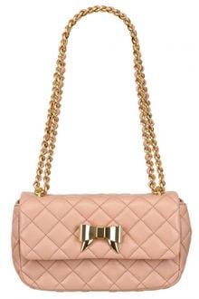 Moschino Cheap&chic Quilted Nappa Bow Shoulder Bag - Lyst