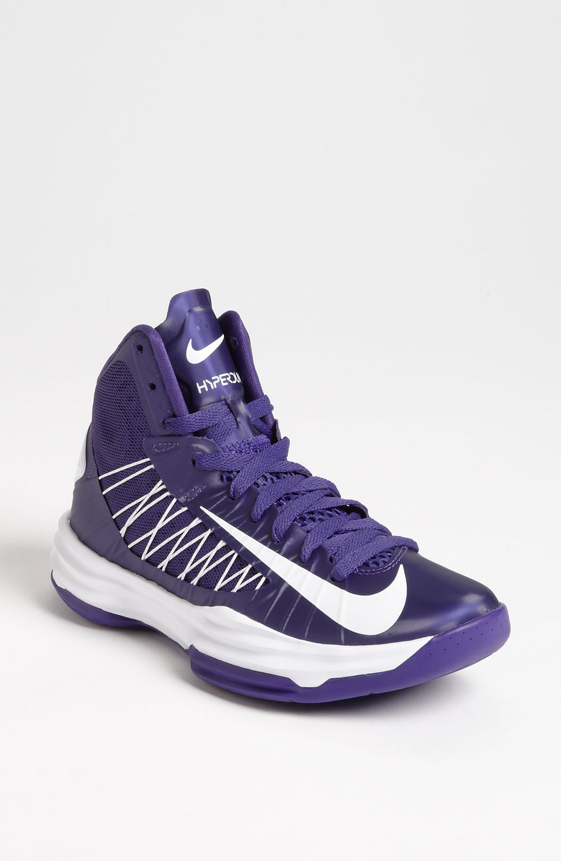 Nike Lunar Hyperdunk Basketball Shoe in Purple (court