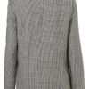 Topshop Check Longline Blazer in Gray (multi) - Lyst
