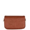 Tory Burch Stitched Logo Bag in Brown - Lyst