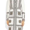 Valentino Embroidered Woolblend Coat in White (ivory) - Lyst