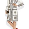 Valentino Embroidered Woolblend Coat in White (ivory) - Lyst