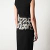 Balenciaga Pixelated Snake Printed Woolblend Dress in Black (black multi) - Lyst