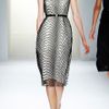 Calvin Klein Ss Ss13 Look 5 Dress in Black (putty) - Lyst