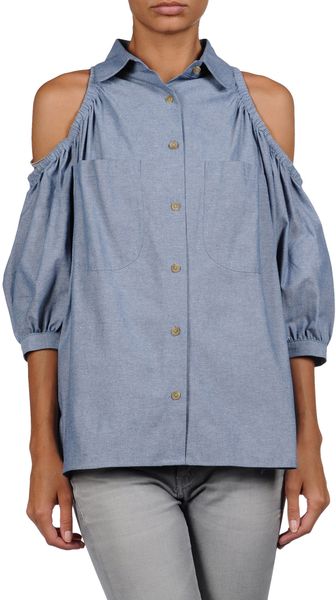 Chloë Sevigny For Opening Ceremony Shirt with 34length Sleeves - Lyst