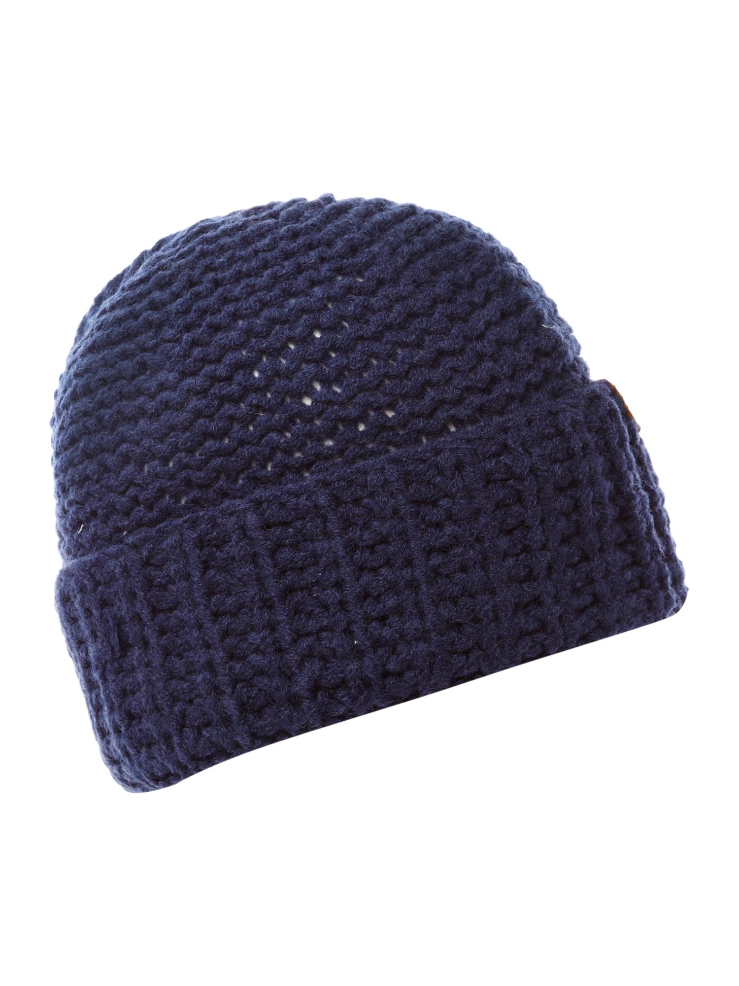 Diesel Chunky Knit Beanie Hat in Blue for Men (navy) Lyst