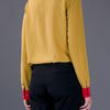 Equipment Colour Block Blouse in Yellow (mustard) - Lyst
