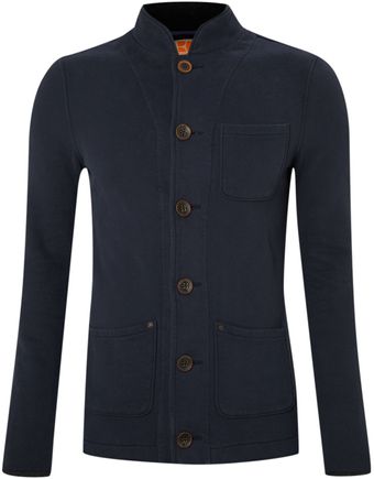 Hugo Boss Jersey Logo Blazer - Lyst