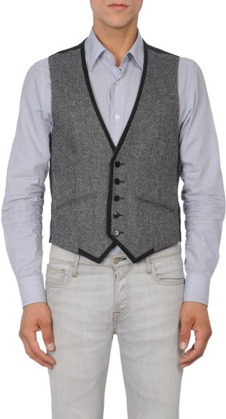 Lagerfeld Waistcoat - Lyst