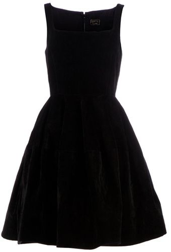 Lanvin Flared Sleeveless Dress - Lyst