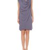 Lanvin Short Dress in Purple - Lyst
