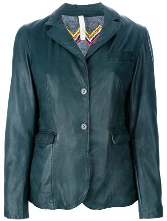 Le Sentier Leather Jacket - Lyst