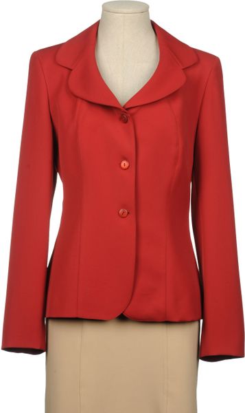 Liu Jo Blazer in Red (beige) - Lyst