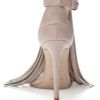 Marios Schwab Ss Blush Fringe Sandal in Pink (blush) - Lyst