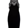 Mcq By Alexander Mcqueen Embellished Dress in Black - Lyst