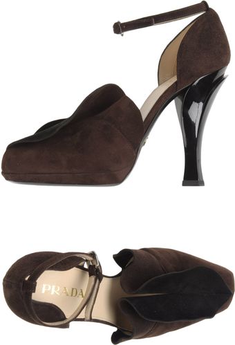 Prada Platform Sandals - Lyst
