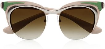 Prada Cat Eye Acetate Sunglasses - Lyst