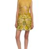 Vera Wang Ss Chantilly Lace Tank in Chartreuse in Yellow (chartreuse) - Lyst