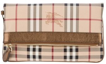 Burberry Classic Check Clutch - Lyst
