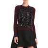 Diane Von Furstenberg Maryse Cardigan in Red (black) - Lyst