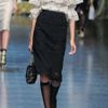 Dolce & Gabbana Duchess Lacetrimmed Silksatin Top in White (oyster) - Lyst