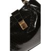 Fendi Forever Zucchino Ecopatent Leather Large Shoulder in Black - Lyst